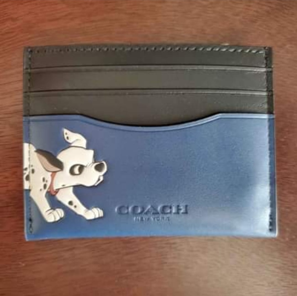 Coach slim card case Disney's 101 Dalmatians